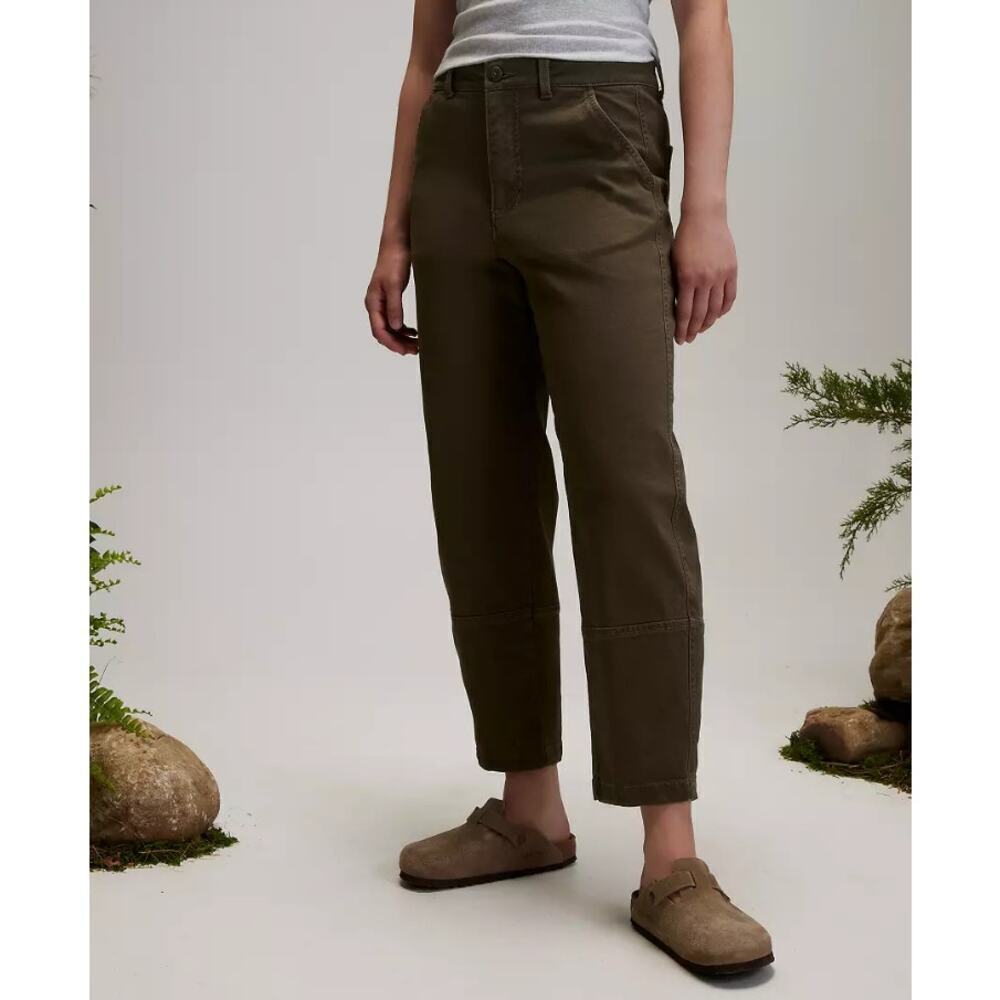 Alpine Design Women's Vintage Olive Barrel Pants Size 8